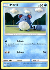 Marill 34/147 SM - Burning Shadows MP Pokemon TCG on eBay