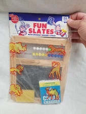 The Toy House Fun Slates Chalkboard Sealed Double Sided