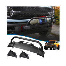 Front Bumper Safari Bar Accessories For Winch Fits For 2021-2026 Ford Bronco
