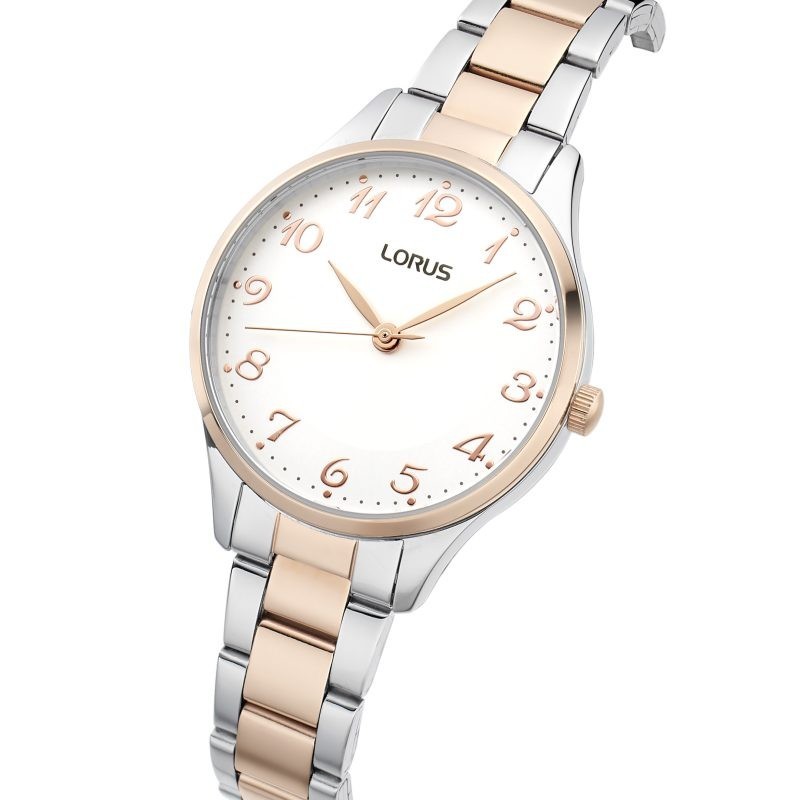 Lorus Ladies Two Tone Bracelet Watch Watch  RG272VX9  RRP £89.99