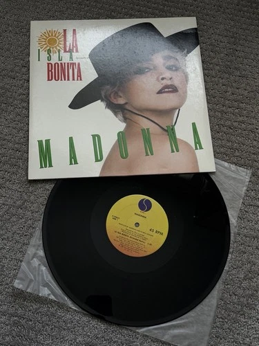 Madonna La Isla Bonita (Extended Remix) 12" Maxi-Single Vinyl Record 1987 Sire