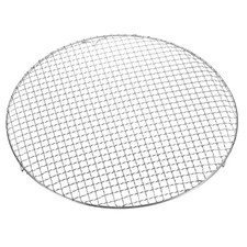 Round Cooking Rack 16" 201 Stainless Steel Barbecue Grill with 20mm Legs