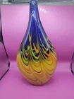 Pier one Murano style art deco glass  in excellent vintage condition