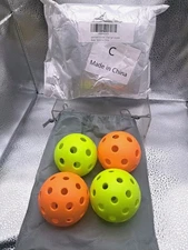 Pickleball Balls Outdoor Pickle Balls 8 Pack USAPA Standard Balls Include...