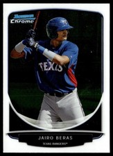 2013 Bowman Chrome Prospects Jairo Beras Rookie Texas Rangers #BCP105