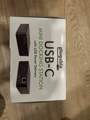 Plugable  USB C Mini Docking Station with 85W Power