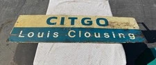Vintage Original CITGO Sign Oil Gas Service Station