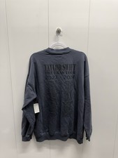 NEW w/tag Taylor Swift Eras Tour 2023 2024 Blue Crewneck Large Official Merch 