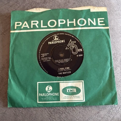 The Beatles – I Feel Fine/ She's A Woman - Original UK Parlophone 7" -R 5200