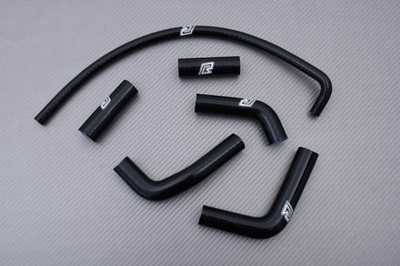 Wasserkühler Durites Set Schwarz für Kawasaki Ninja 250R 250 R EX250K 2008-12