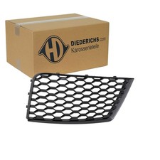 DIEDERICHS BLENDE SCHWARZ STOßSTANGE VORNE LINKS passend für AUDI A3 ohne NSW