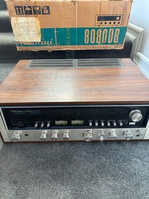 Vintage Sansui 8080DB Stereo Receiver Amplifier with Original Box