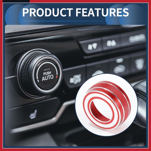 Ford Explorer Volume Knob Cover - Aluminum Alloy Radio Control Ring For 2020-2023 Models - View #4
