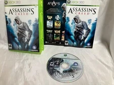 Assassin's Creed Video Game Xbox 360 case, Game Disc, Cover art, booklet