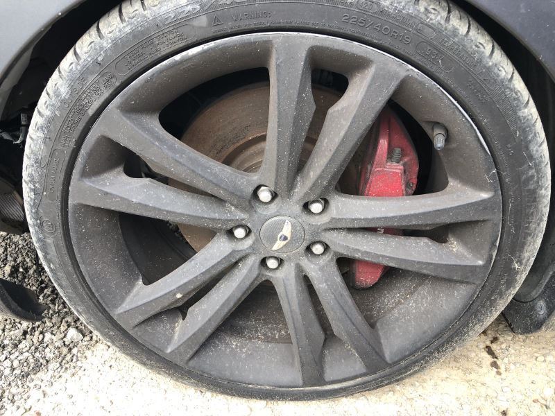 2009-2012 HYUNDAI GENESIS 19x8 FRONT Black 10 Spoke Wheel Rim COUPE      854668