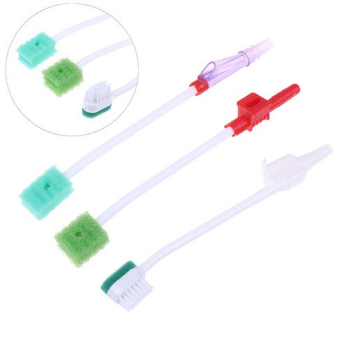 Disposable Oral Care Single Use Suction Swab Toothbrushe Brush Elderly Home Care - Picture 2 of 16