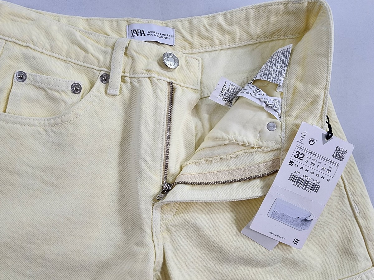 デニム・ジーパン MOTHER Woman Jeans Yellow Cream 1445413C INE ZARA WOMAN women jeans 5252/211/300 denim yellow USA sz 0