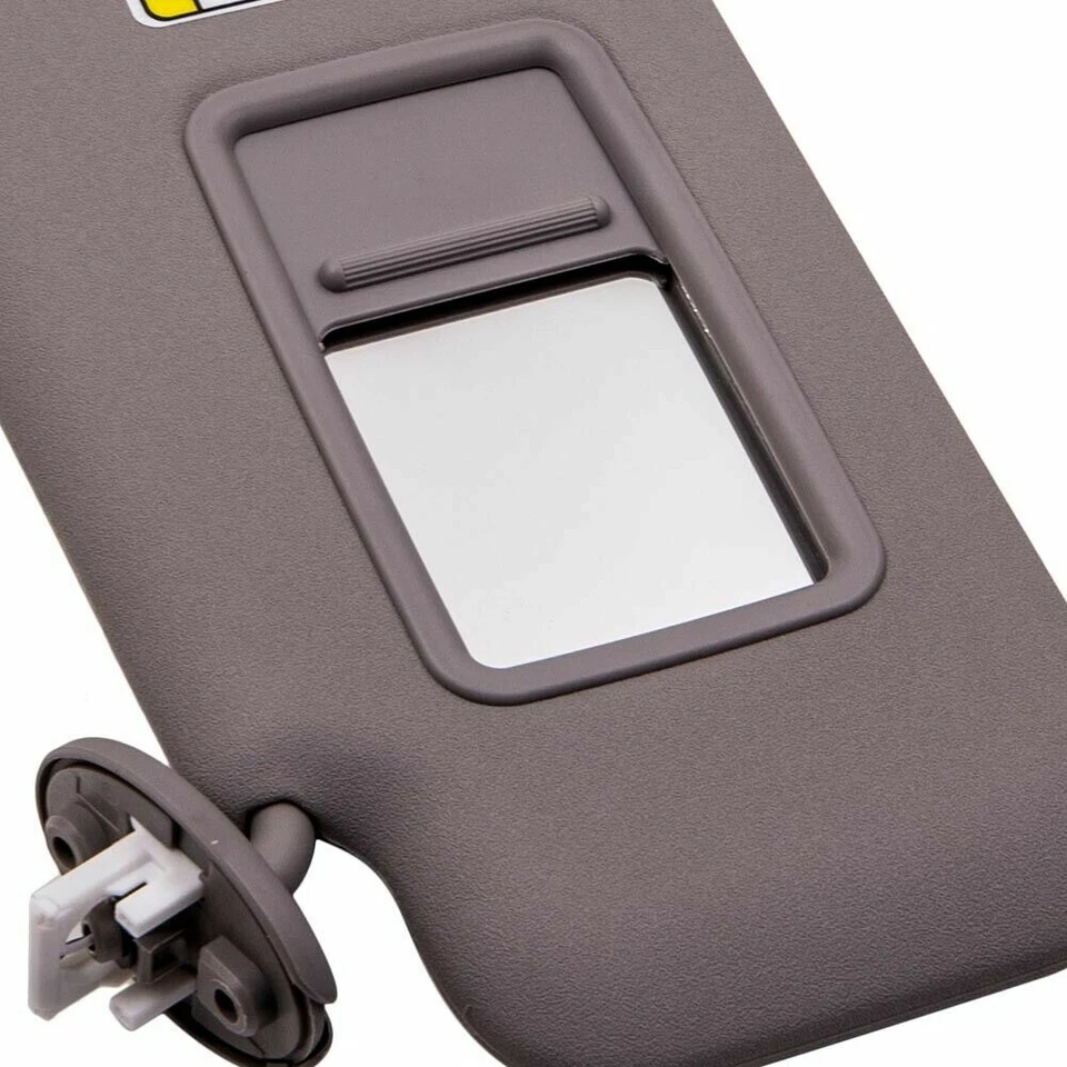 NEW for 2008-2013 Toyota Highlander Sun Visor driver side (gray) - Image 2 of 4