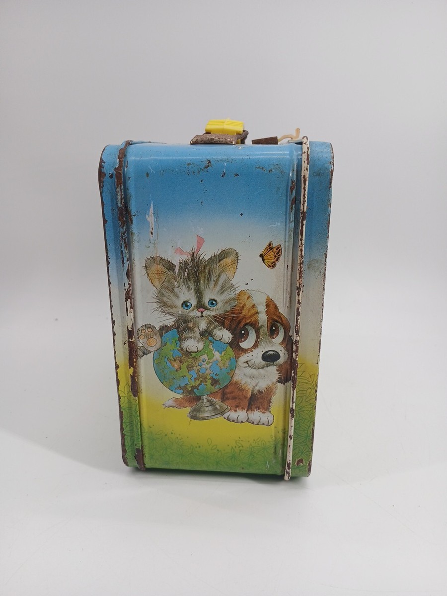 Vintage 1978 Wags 'N Whiskers Metal Lunch Box with NO Thermos | eBay