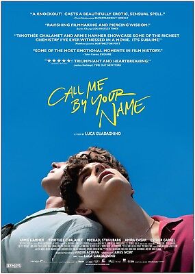 Call Me By Your Name Classic Movie Poster Art Print A0 A1 A3 Maxi Ebay