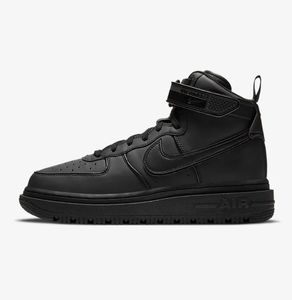 Nike Air Force 1 High Boot Triple All Black Anthracite DA0418 001 Boots Size | eBay