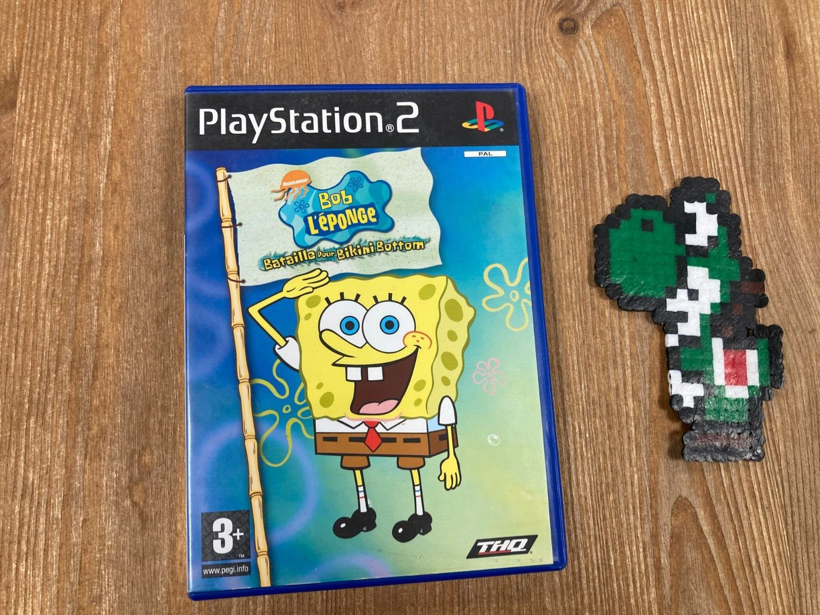 Bob l'éponge bataille pour bikini bottom - Jeux PS2 - Sans Notice - Occasion