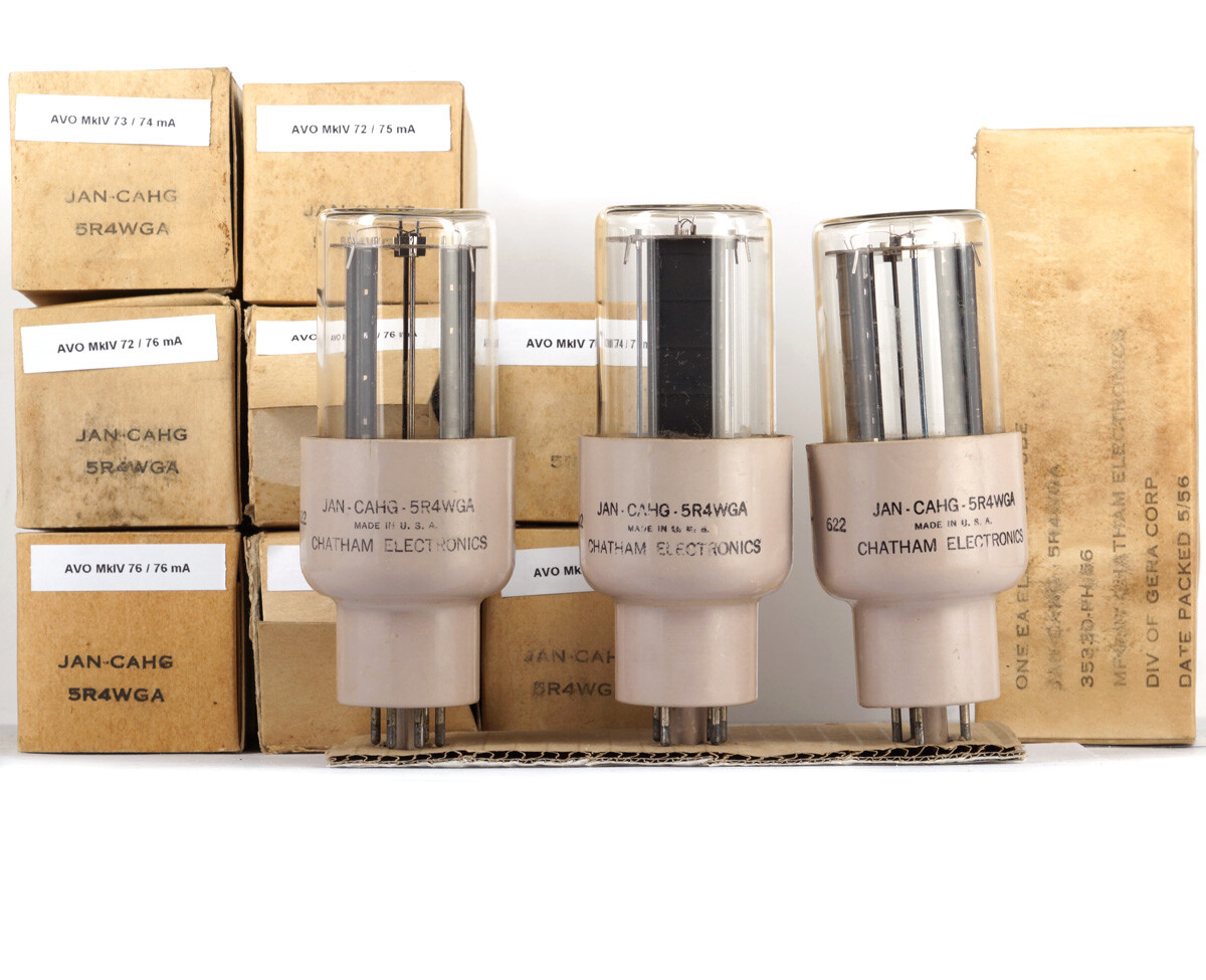 Chatham Electronics 5R4WGA 真空管 Chatham Electronics 5R4WGA 真空管 【公式通販】