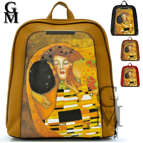 Gyoiamea zaino rigido grande arte klimt il bacio piccolo fantasia dipinto  quadro | eBay