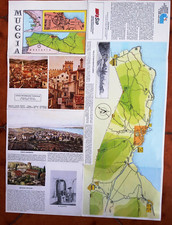 mx16 -  MUGGIA  1988 - Pieghevole di propaganda turistica di ALDO BRESSANUTTI