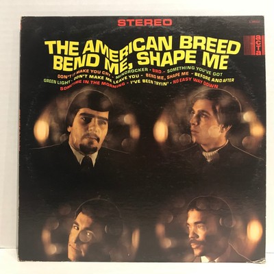 THE AMERICAN BREED BEND ME, SHAPE ME ACTA RECORDS A-38003 STEREO VG+