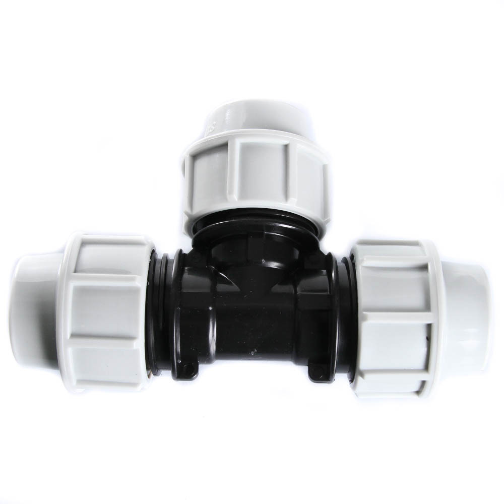 PP Fitting Endstopfen Für PE-Rohr ∅ 32 Mm – Schwarzer Klemmverbinder Aus Polypropylen, Dicht & UV-beständig