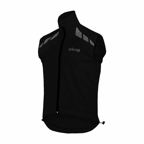Cycling Gilet Shower Windproof Foldable Running Jacket Breathable Hi-viz vest - Picture 20 of 23