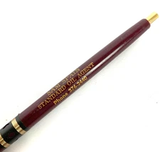 Standard Oil Ballpoint Pen Sam Spain Agent Valentine Nebraska Ritepoint Vintage