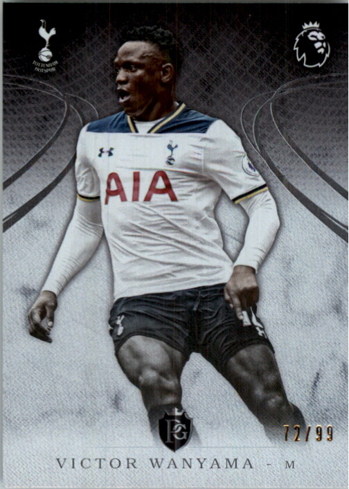 2016-17 Topps English Premier League Gold Silver #78 Victor Wanyama /99
