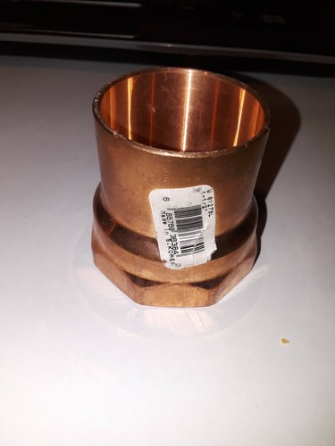 NIBCO 1 1/2" WROT COPPER FEMALE ADAPTER # W 01279L