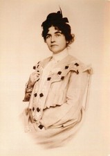 Postcard Gene Stratton-Poter Portrait, Geneva, Indiana
