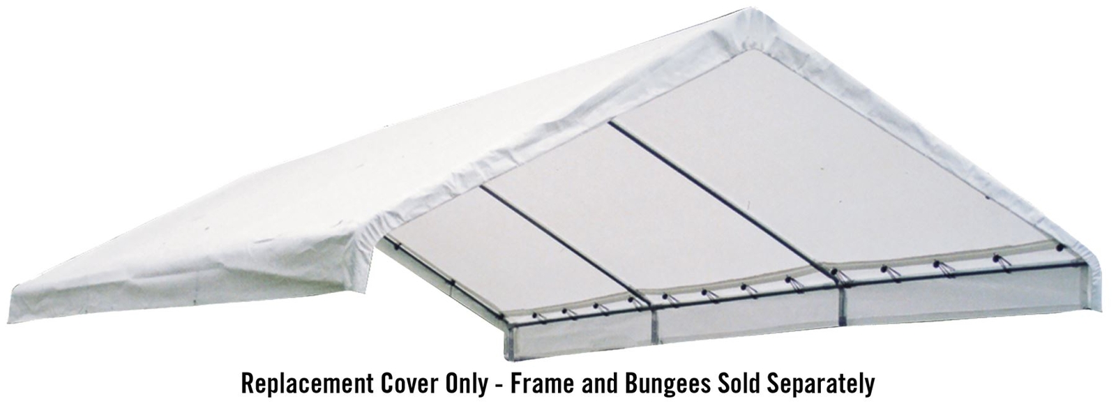Replacement Cover 18 X 20 Ft. White. Frame Sold Separately.