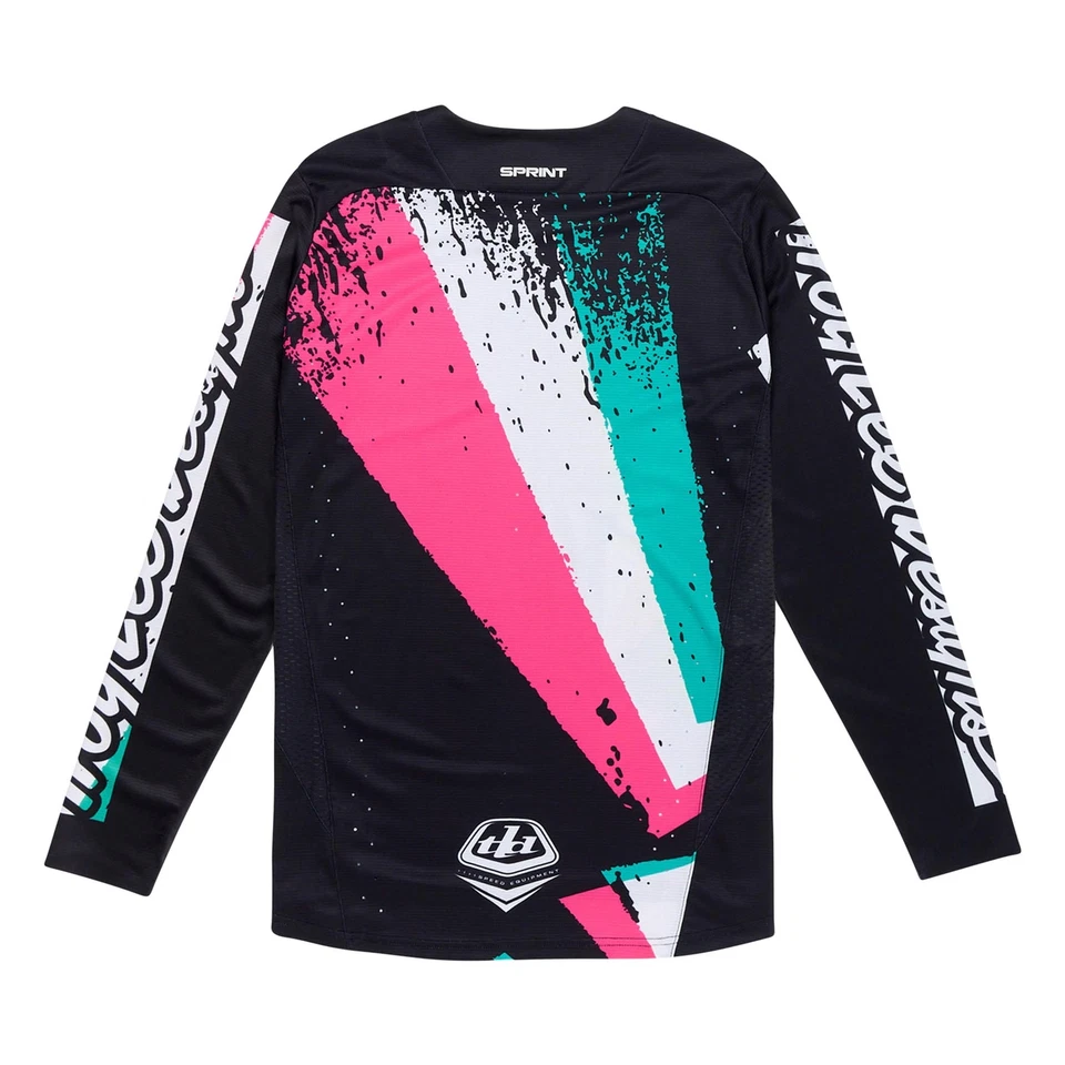 Camiseta Troy Lee Designs Juvenil TLD Sprint BMX MTB Gear Full Pull-Negra ENVÍO EN 3 DÍAS Foto 2 de 4