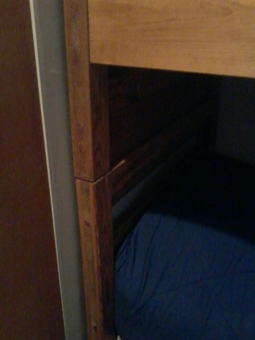 This End Up bunk beds and mattresses,Alabama honey pine, great