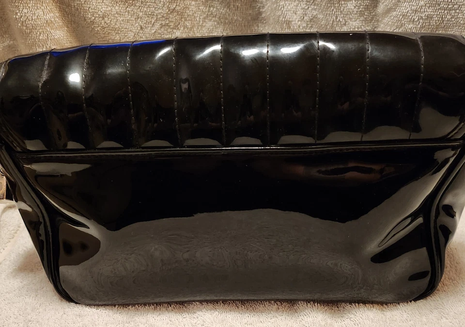 BOLSO RETRO ROCKABILLY LUX DE VILLE NEGRO USADO EN BUEN ESTADO Foto 2 de 4