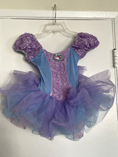 Costume Gallery Lilac Floral Leotard Youth Medium