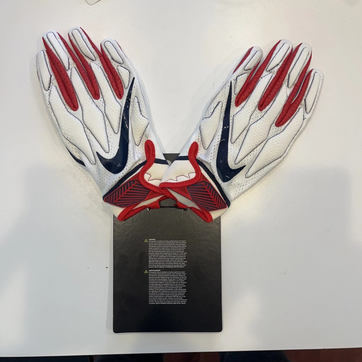 NCAA Nike Fresno State Bulldogs gants de football mis par le joueur L