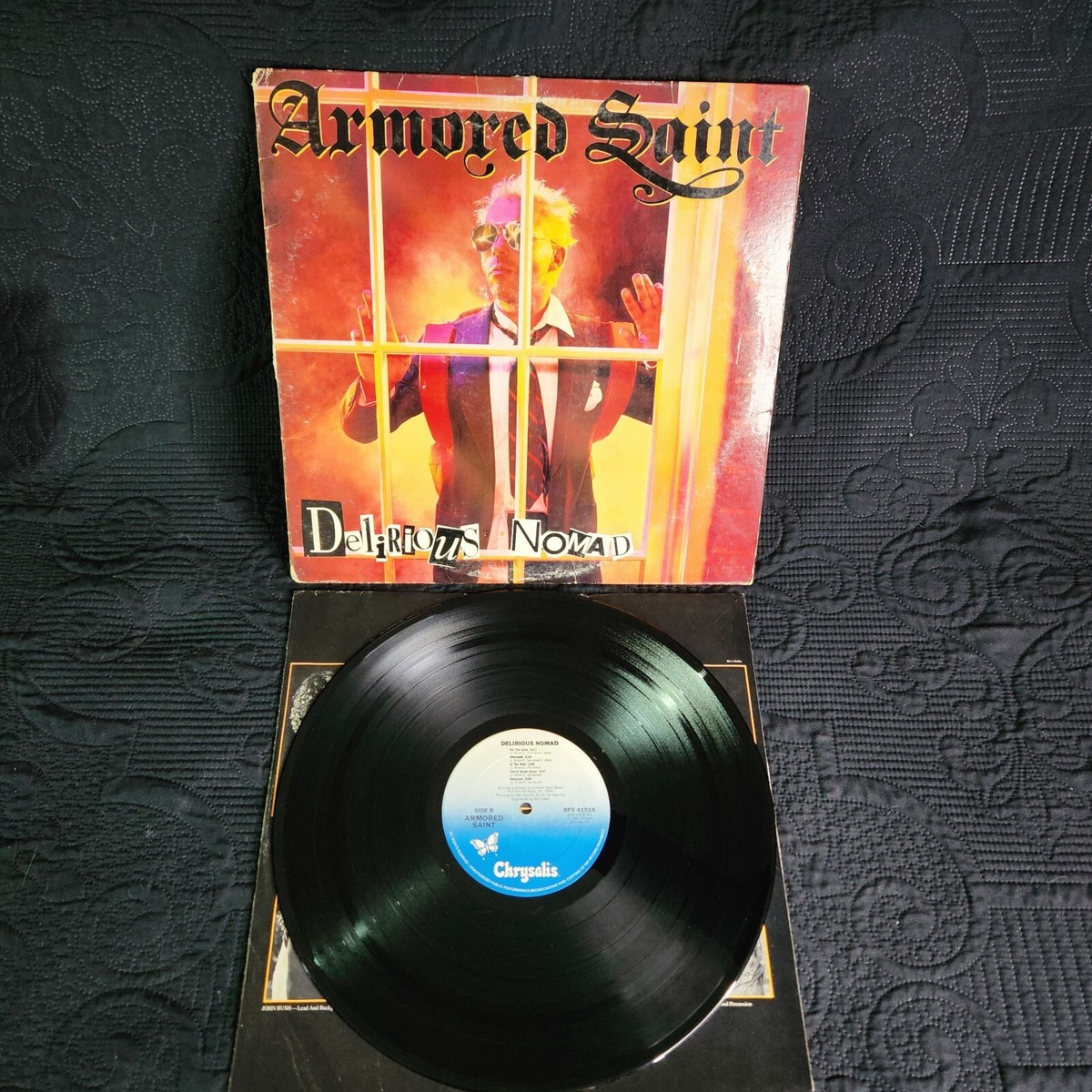 Armored Saint - Delirious Nomad (VG) Viny Record Album LP BFV