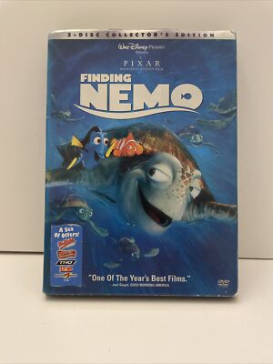 Finding Nemo (DVD, 2003, 2-Disc Set) w/ cardboard sleeve
