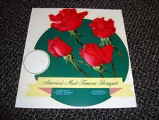 Circa 1950s Four Roses Paper Pricing Sign – FREE SHIPPING