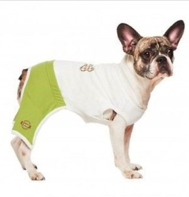 New Martha Camp Stewart Pets Doggy Gym Jumpsuit Pajamas PJ Shirt Clothes Apparel