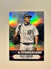 2021 Bowman Chrome RILEY GREENE 2020 Summer Camp Refractor #SC-5 Detroit Tigers