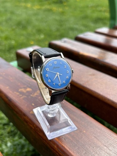 Vintage Retro Watch Pobeda Soviet Made In USSR Mechanical Wristwatch 1980s - Picture 12 of 20