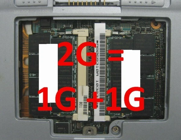 (1GB RAM) 1x1G SONY VAIO PCG U101 TR1 TR2 TR3 TR5 X505 MicroDIMM DDR-333 d μ - Image 4 of 4