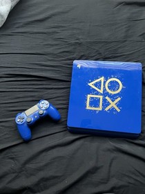 Sony PlayStation 4 Slim Days of Play Blue Console Special Edition w/ Controller